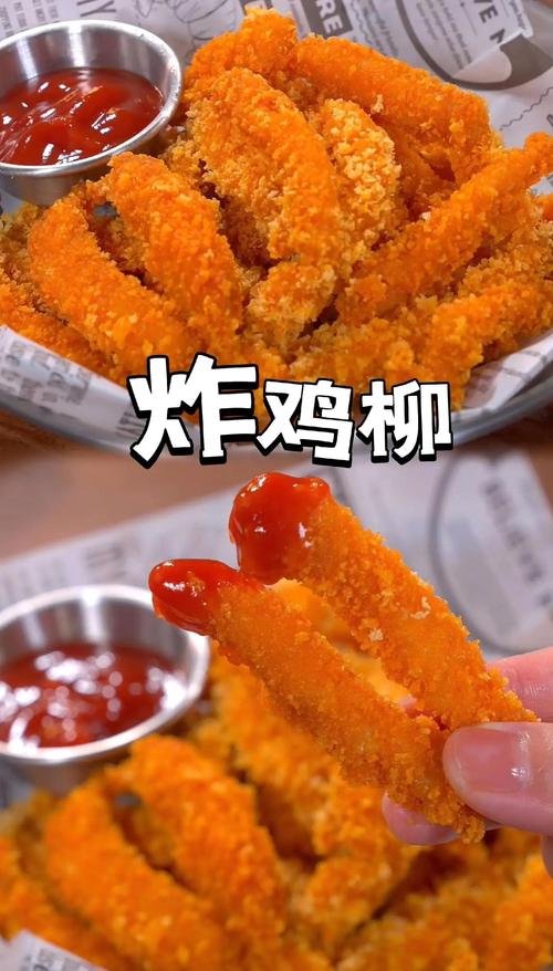 无面包糠炸鸡柳最简单做法_馒头碎末炸鸡柳，酥脆美味不用面包糠