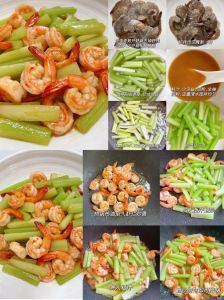 素鸡虾皮炒芹菜的家常做法_芹菜素鸡虾皮炒，清爽营养家常菜！