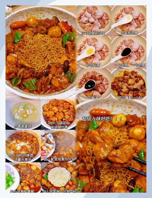 鸡公煲做法简短_香辣鸡公煲，家常美味，解馋过瘾！