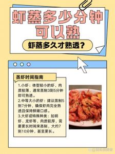 清蒸虾一般蒸几分钟_清蒸虾多长时间？小虾5-6分钟大虾7-8分钟