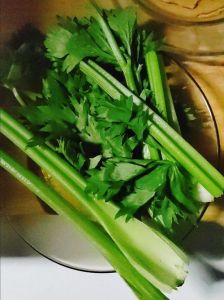 芹菜怎样焯水又脆又绿_芹菜清洗加冰水，快炒保脆嫩鲜绿