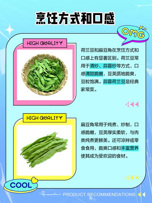 扁豆和荷兰豆区别图_食用价值与烹饪方式解析 扁豆和荷兰豆区别图_食用价值与烹饪方式解析