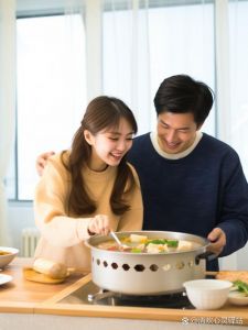 韩国美女喂男人吃馒头的温馨瞬间：浪漫又美味的互动体验