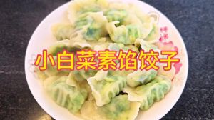 素馅白菜饺子馅做法大全_白菜素馅饺子，鲜香可口易学会！