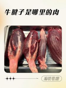 齿牛腱子肉的做法_浸泡焯水炖煮冷却切片