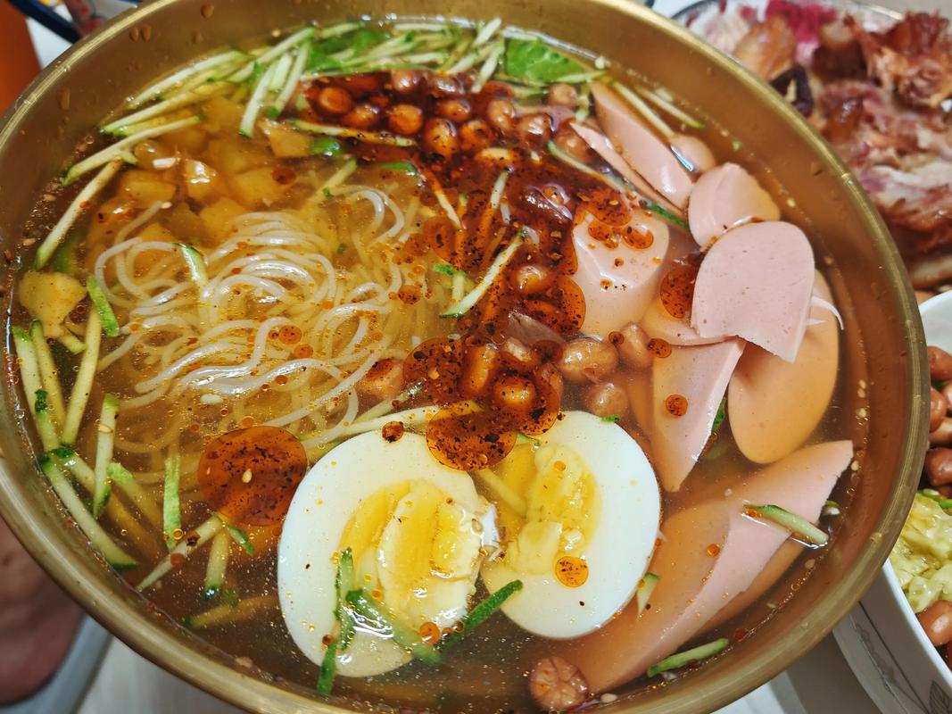 咸口冷面的做法大全家常_自制汤底+冷冻配料，超快解馋！