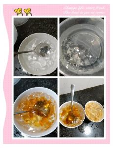 一包100克白凉粉的做法_粉水比例与调味