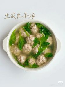发菜丸子汤家常做法_吉祥富贵家常汤