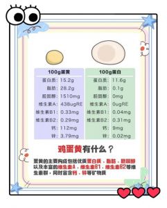 鸡蛋营养成分含量表100g_鸡蛋营养高，健身补脑好选择