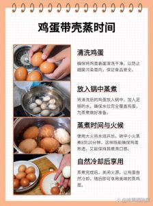 带壳蒸鸡蛋要几分钟_蒸鸡蛋12-15分钟刚刚好，太短不熟，太长变硬