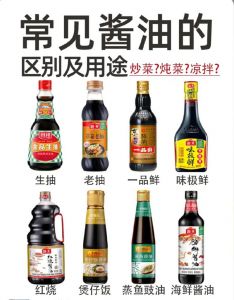 生抽，老抽，酱油的区别_生抽提鲜老抽上色，别用错影响菜色！