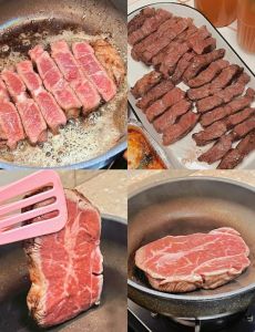 嗯全熟牛排怎么煎比较嫩_选对部位，解冻调味，火候要足！