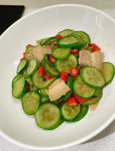 家常炒青瓜做法大全_青瓜虾仁火腿炒贝美味做法