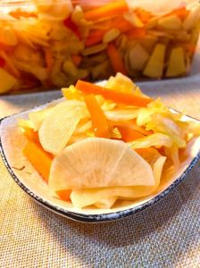 酸甜口泡菜做法_爽脆美味秘诀