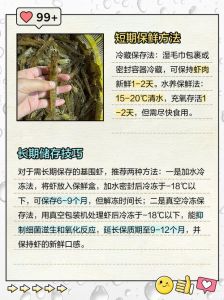 鸡尾虾保鲜的方法_冷藏冷冻技巧全知道