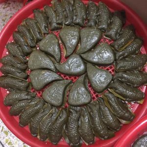 福建南平清明粿做法_青翠艾叶皮，花生芝麻馅，蒸出传统味