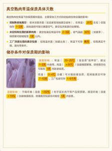 熟肉真空包装冷藏能放多久_熟肉冷藏3-5天，冷冻6个月，注意包装完好