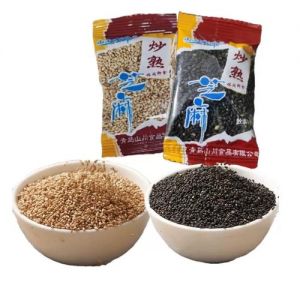 干炒黑芝麻正确做法_彻底洗芝麻，巧用白芝麻判断炒熟度，省时省心！