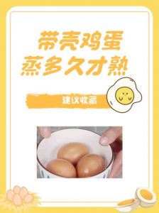 隔水蒸鸡蛋几分钟熟_蒸鸡蛋8-10分钟，水开后计时，加料提前，口感更佳