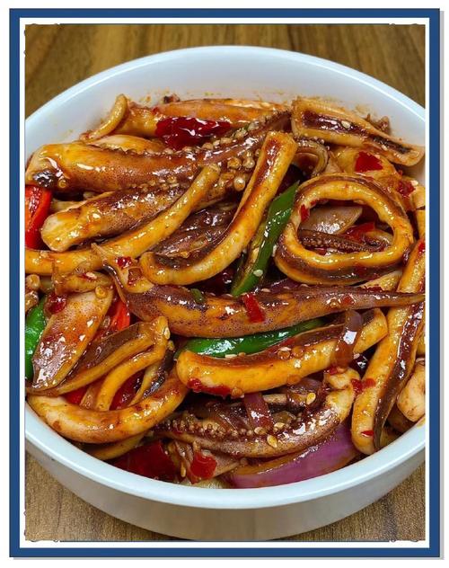 香锅鱿鱼的家常做法_家常美味，鲜香辣麻