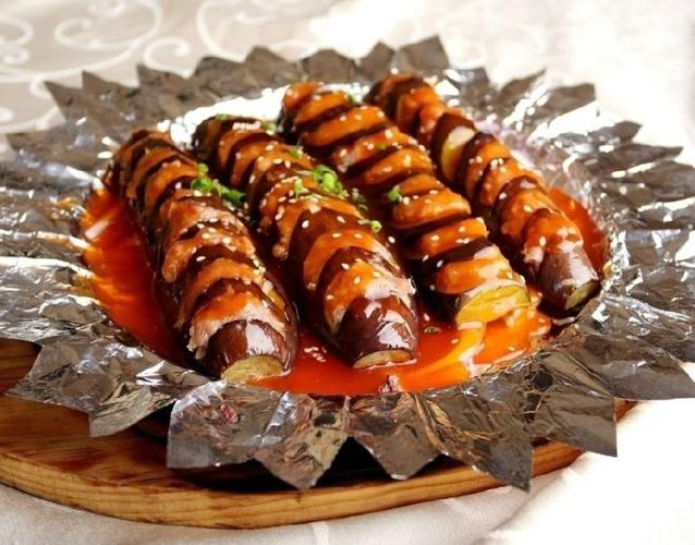 铁板夹肉茄子的做法步骤图解_焦黄茄子炒肉末，吸汁入味好下饭