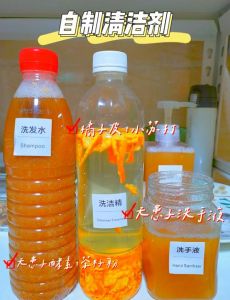 桔子皮做洗洁精怎样做_橘子皮小苏打天然洗洁精，简单环保又香浓！