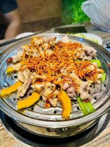 桑拿菜的做法大全_薄切快熟原味鲜，石烹鸡汤显极致
