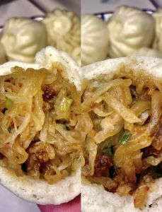 年糕馅儿包子的做法_冬日暖胃团圆味