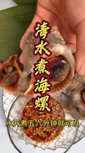 海螺开锅几分钟熟了_小海螺煮多久？大小不同时间看这里！