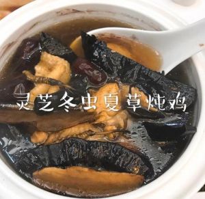黑豆灵芝汤的做法_春季补气养肾，增强体力！