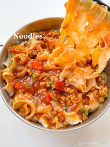 肉酱刀削面的做法大全_肉末炒面酱，刀削面灵魂，香浓可口！