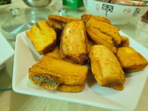 臭豆腐馍片的做法_简单美味早餐夜宵新选择