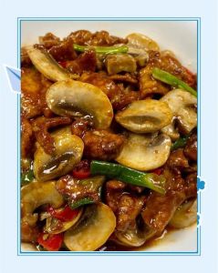 肉丝炒口蘑的做法大全_家常口蘑炒肉丝，鲜嫩爽脆营养高